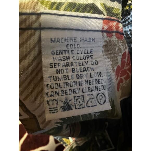 Reyn Spooner Mele Kalikimaka Vintage Santa Hawaiian Button Up Shirt XL Pocket - Picture 8 of 8